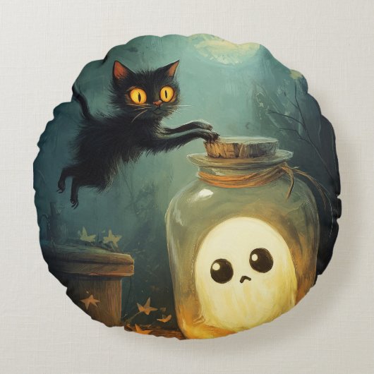 Got Rundes Kissen (Vorderseite)