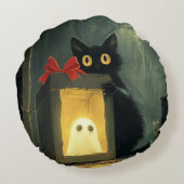 Got Rundes Kissen (Rückseite)