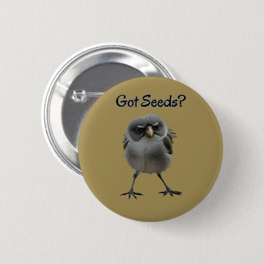 Got Saatgut Button (Vorne & Hinten)