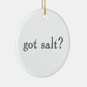 got Salz? /got Limon? Verzierung Keramikornament (Rechts)