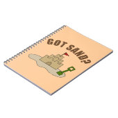 Got Sand? Notizblock (Linke Seite)