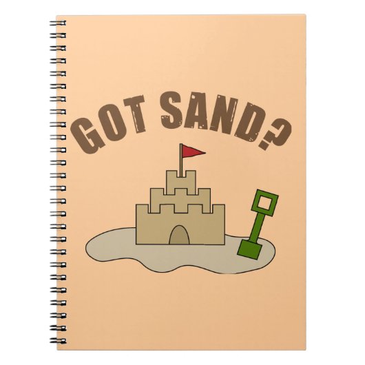 Got Sand? Notizblock (Vorderseite)