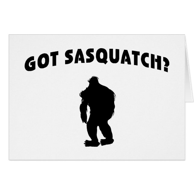 Got Sasquatch? (Vorderseite (Horizontal))