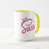 Got Sass? Sass CSS-Präprozessor-Tasse Tasse (VorderseiteRechts)