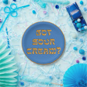 Got saure Creme? PapierTeller (Party)