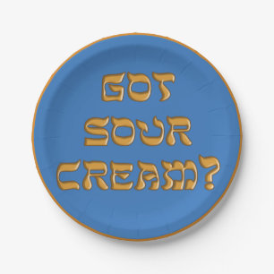 Got saure Creme? PapierTeller