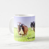 Got Schafe? Border Collie Tasse (Vorderseite Links)