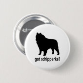 Got Schipperke Button (Vorne & Hinten)