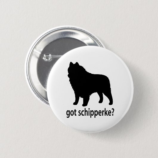 Got Schipperke Button (Vorne & Hinten)