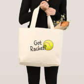 Got Schläger? (Tennisball) Jumbo Stoffbeutel (Vorderseite (Produkt))