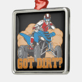 Got Schmutz ATV Ornament Aus Metall (Links)