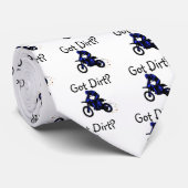 Got Schmutz-Motorrad Krawatte (Gerollt)