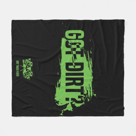 Got Schmutz? Warme Fleece-Decke Fleecedecke (Vorderseite (Horizontal))