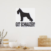 got schnauzer poster (Küche)