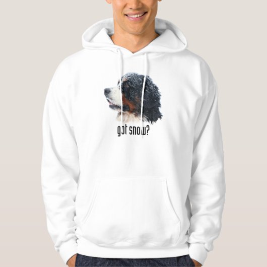 got Schnee? Bernese Hoodie (Vorderseite)