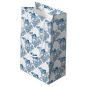 Got-Schnee-Beunruhigt-GreyBlu Kleine Geschenktüte (Rückseite Schrägansicht)