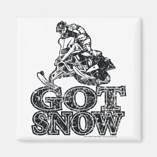 Got-Schnee-Beunruhigt Magnet