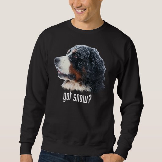 got Schnee? Dunkles Sweatshirt (Vorderseite)