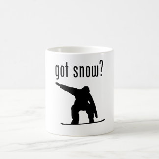 got Schnee? Snowboarding Verwandlungstasse
