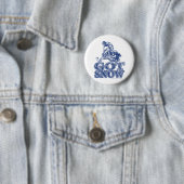 Got-schneebeängstigend-blau Button (Beispiel)