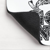 Got schneebekümmert mousepad (Ecke)