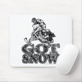 Got schneebekümmert mousepad (Mit Mouse)