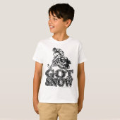Got schneebekümmert T-Shirt (Vorne ganz)
