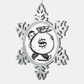 GOT? SCHNEEFLOCKEN Zinn-Ornament (Rechts)