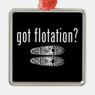 Got Schneeschuhe Ornament Aus Metall