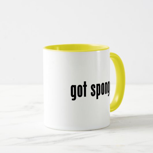 got Schwamm? Tasse (VorderseiteRechts)