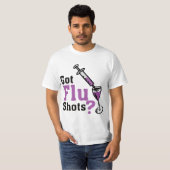 Got Schweine Grippeschüsse? T-Shirt (Vorne ganz)