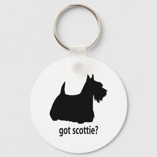 Got Scottish Terrier Schlüsselanhänger (Vorderseite)
