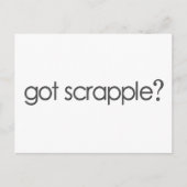 Got Scrappleã, Postkarte (Vorderseite)