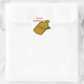 Got Shine? Runder Aufkleber (Tasche)