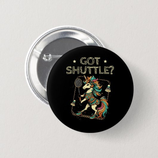Got Shuttle Badminton Player Shuttle Racket 2 Button (Vorne & Hinten)