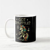 Got Shuttle Badminton Player Shuttle Racket 2 Kaffeetasse (Links)