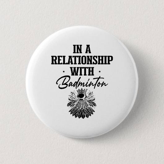 Got Shuttle Badminton Player Shuttle Racket  Button (Vorderseite)