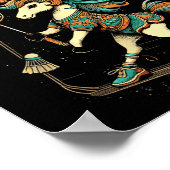 Got Shuttle Badminton Player Shuttle Racket Poster (Ecke)