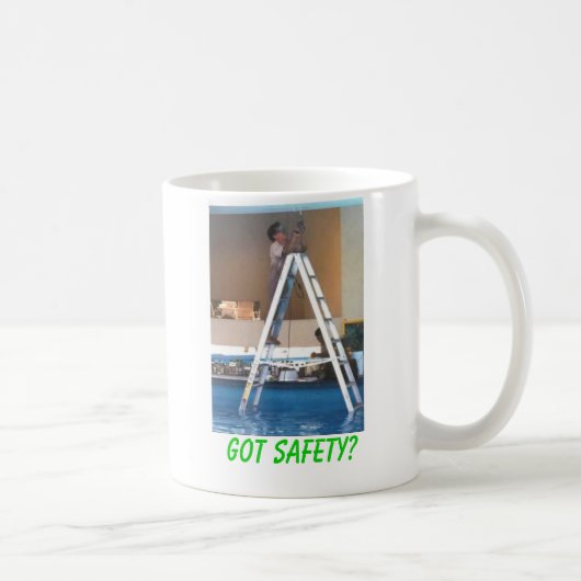 GOT SICHERHEIT? KAFFEETASSE (Rechts)