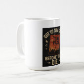 "Got, sie zu sehen, bevor sie Die! - Rock Legends Kaffeetasse (Vorderseite Links)