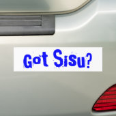 Got Sisu? Autoaufkleber-obere Halbinsel MI Autoaufkleber (Auf Auto)