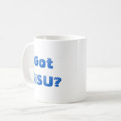 Got SISU? Kaffee-Tasse Finnische Kaffee-Tasse Kaffeetasse (Vorderseite Links)