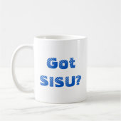 Got SISU? Kaffee-Tasse Finnische Kaffee-Tasse Kaffeetasse (Links)