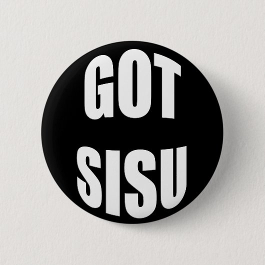 Got SISU Yooper Button (Vorderseite)