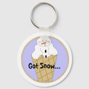 Got Snow Snowman Schlüsselanhänger