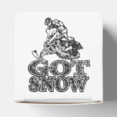Got Snow Snowmobiler Geschenkschachtel (Oben)