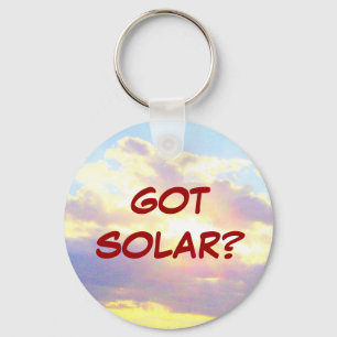 GOT SOLAR? keychain Schlüsselanhänger