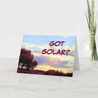 GOT SOLARkarte Karte