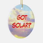 Got Solarverzierung Keramikornament (Rechts)