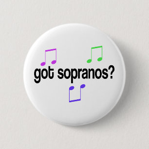 Got Sopranos-Musik-Geschenk-T - Shirt Button
